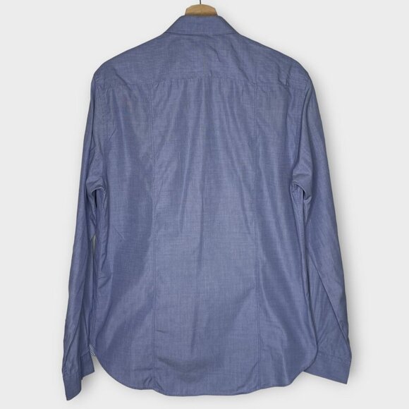 IKKS Men's Long Sleeve Button Up Dress Shirt Size L - Picture 2 of 6